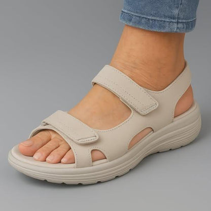 Women's Adjustable Sandals with Cushioned Footbed-Jivoca