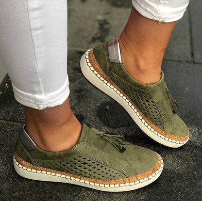 Women's Lightweight Slip-On Slippers With Cushioned Footbed-Jivoca