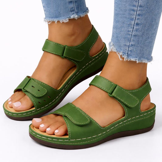 Women's Lightweight Walking Sandals With Cushioned Footbed-Jivoca