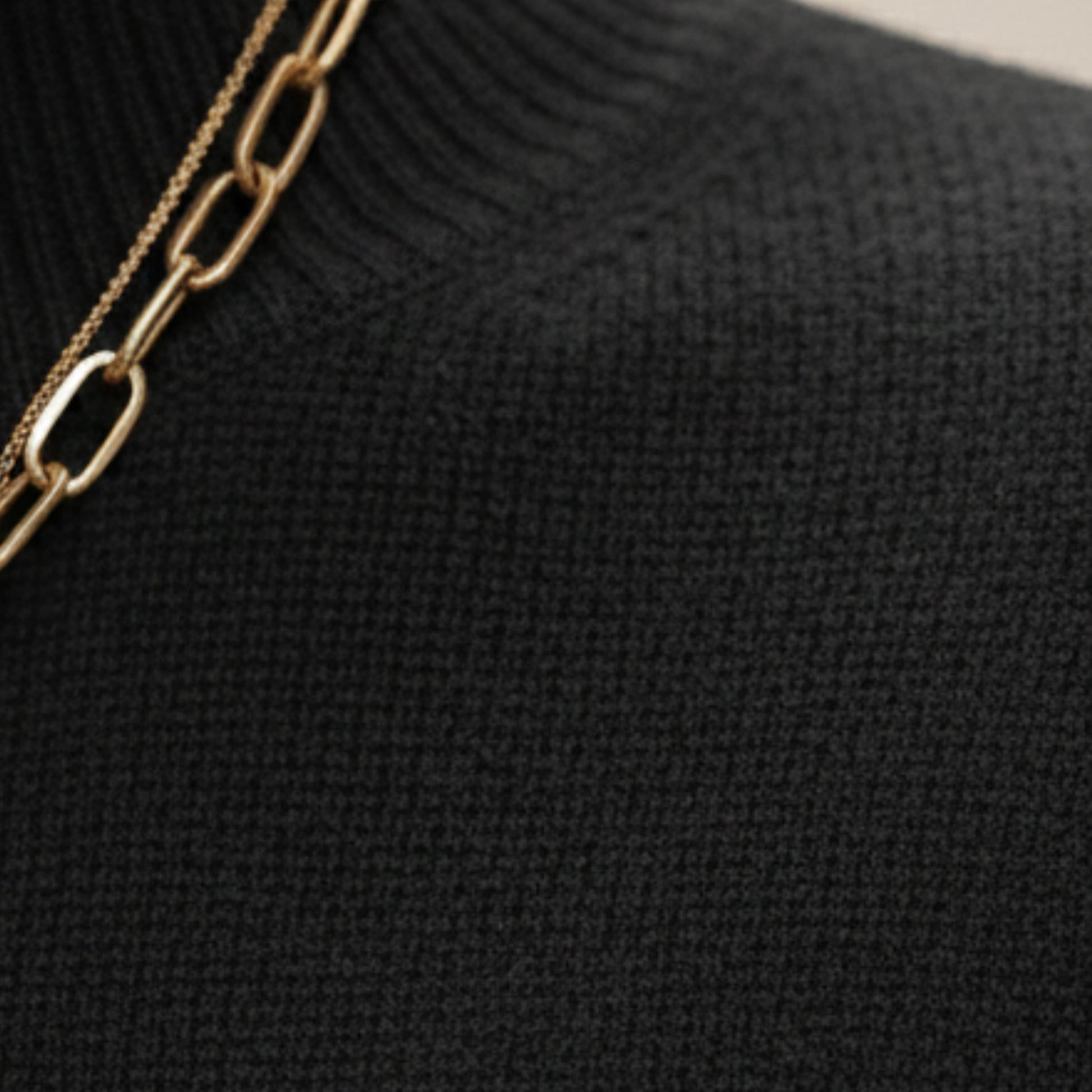 Women's Relaxed Fit Mock Neck Sweater-Jivoca